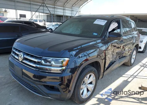 2019 Volkswagen Atlas 2.0T S из США, поврежденный, VIN 1V2AP2CA3KC593580
